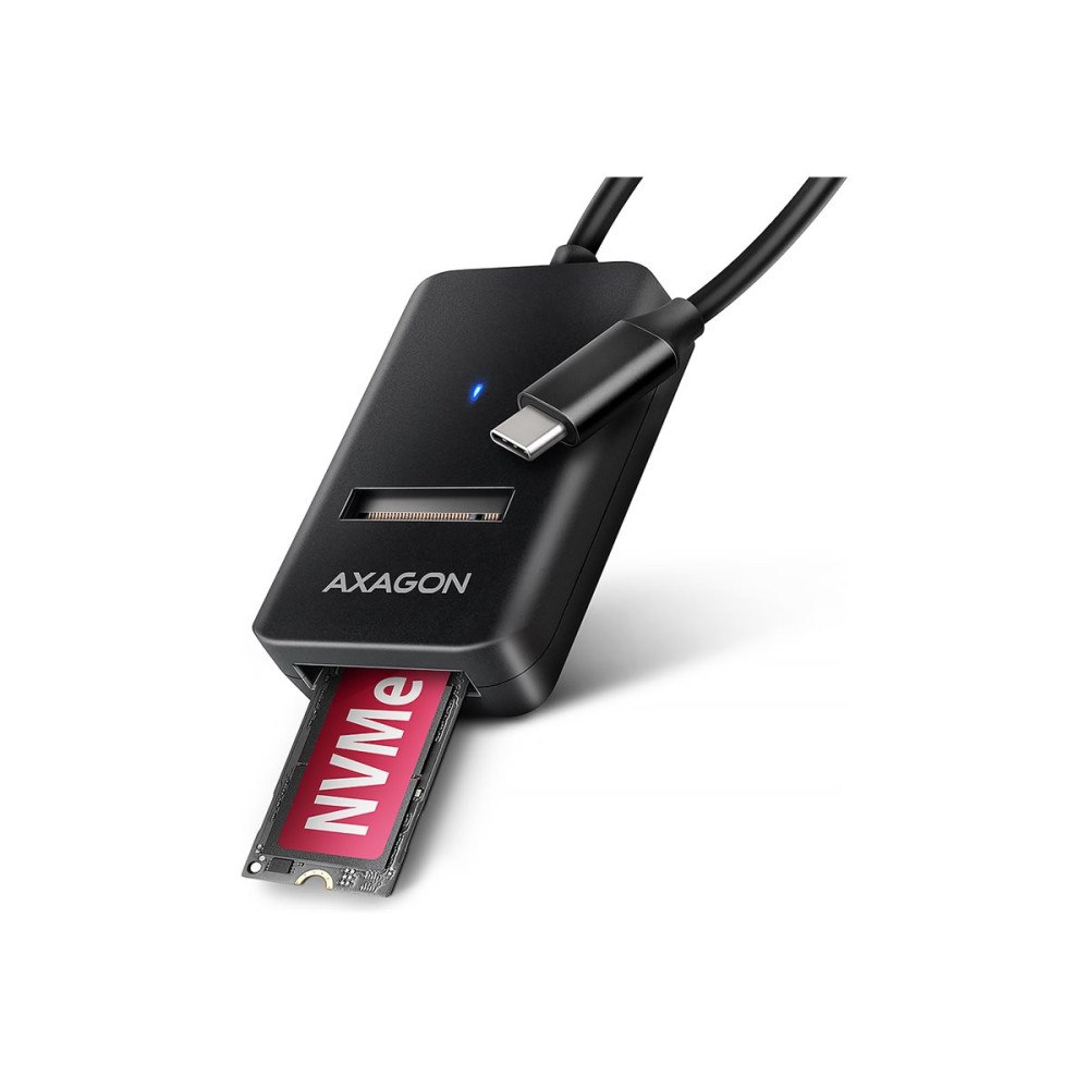 AXAGON AXAGON - gränssnittsadapter - M.2 Card (PCIe NVMe & SATA) - USB-C
