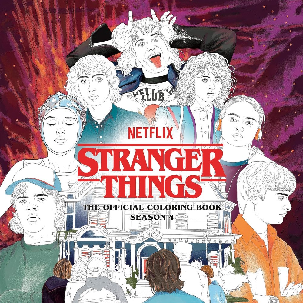 Penguin Random House USA Stranger Things: The Official Coloring Book, Season 4 (bok, storpocket, eng)