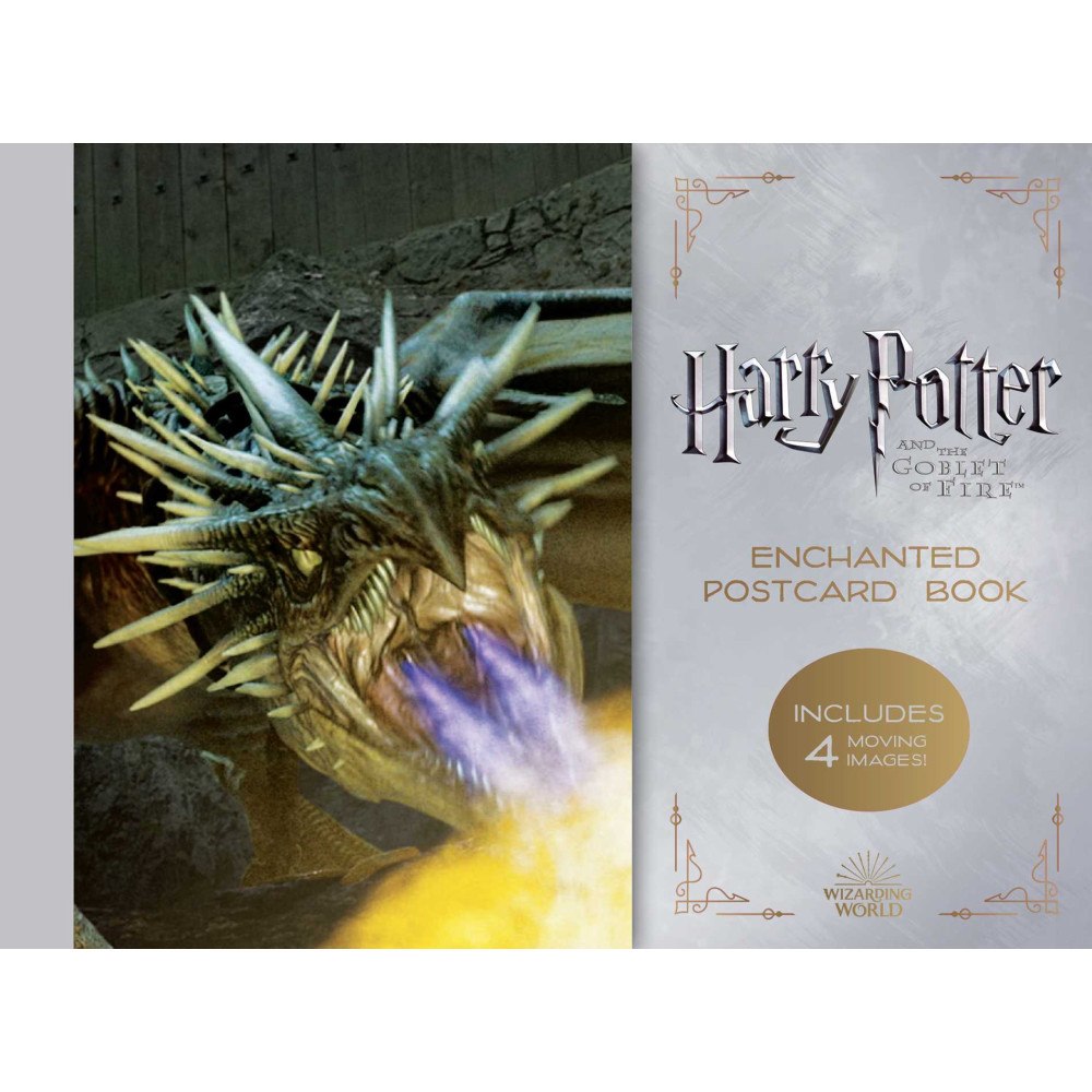 Insight Editions Harry Potter and the Goblet of Fire Enchanted Postcard Book (häftad, eng)