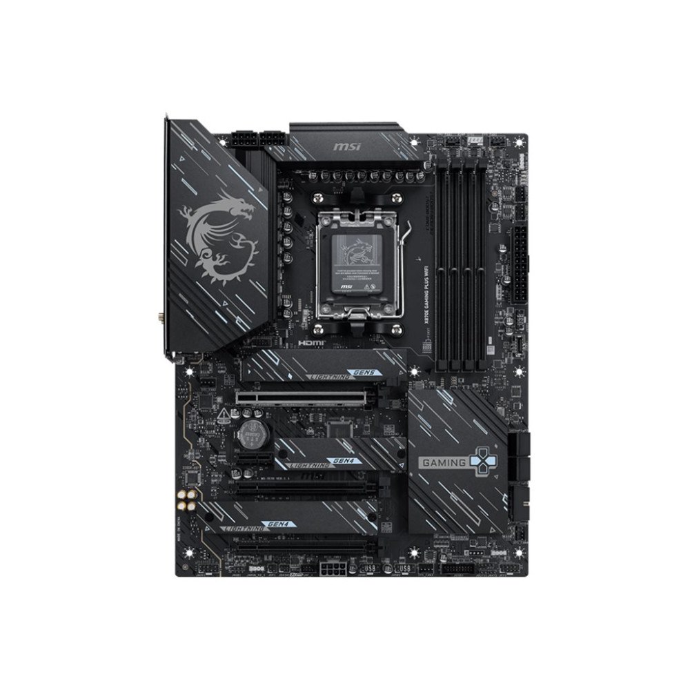 MSI MSI X870E GAMING PLUS WIFI - moderkort - ATX - Socket AM5 - AMD X870E