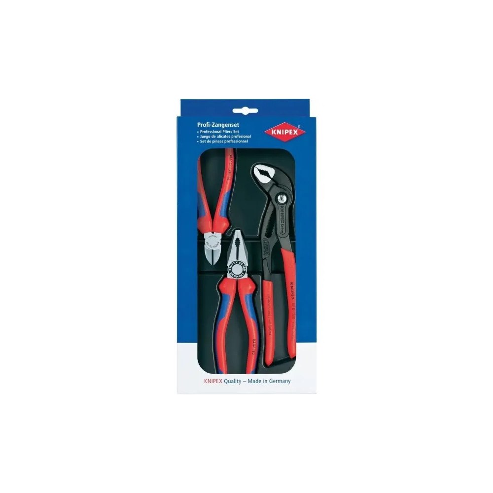Knipex KNIPEX Bestseller - tångsats - 3 delar