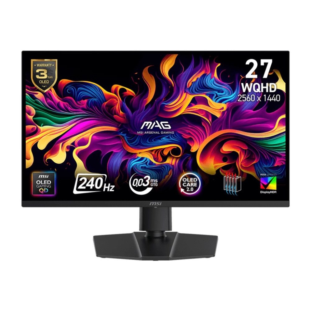 MSI MSI MAG 273QP QD-OLED X24 - OLED-monitor - 27" - HDR