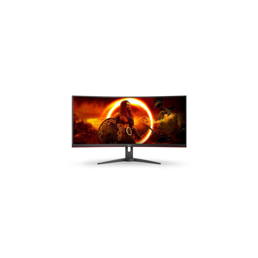 AOC AOC Gaming CU34G2XE/BK - LED-skärm - böjd - 34" - HDR
