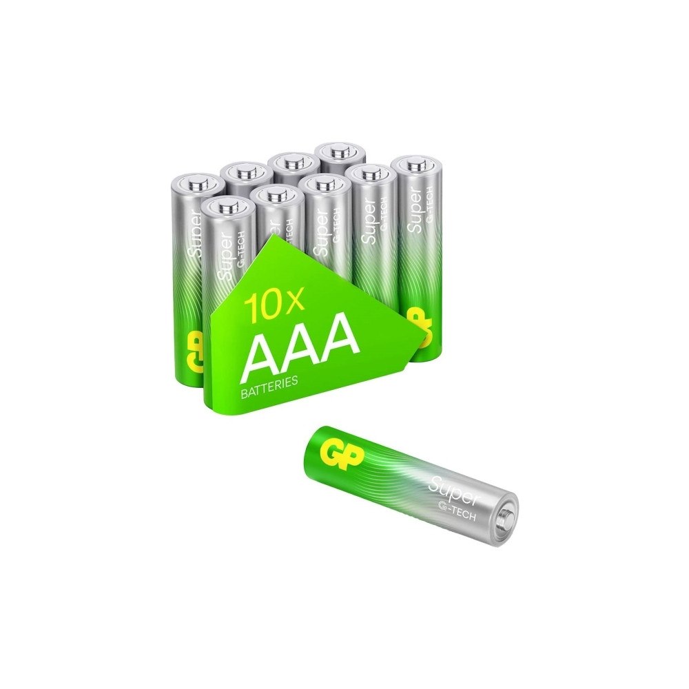 GP GP Battery 6+4 GP Super Alkaline 1,5V AAA Micro LR03 GPSUP24...