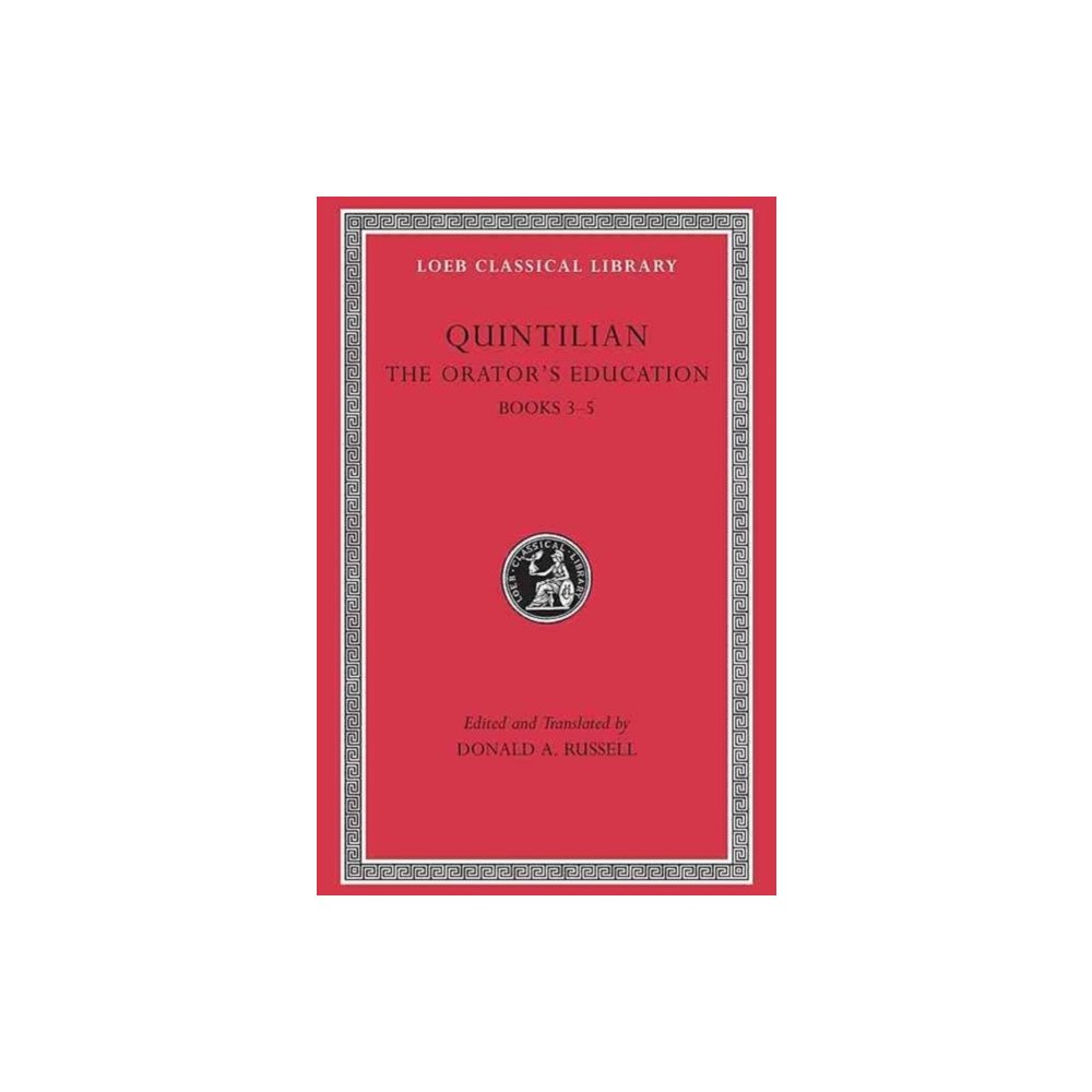 Harvard university press The Orator’s Education, Volume II: Books 3–5 (inbunden, eng)