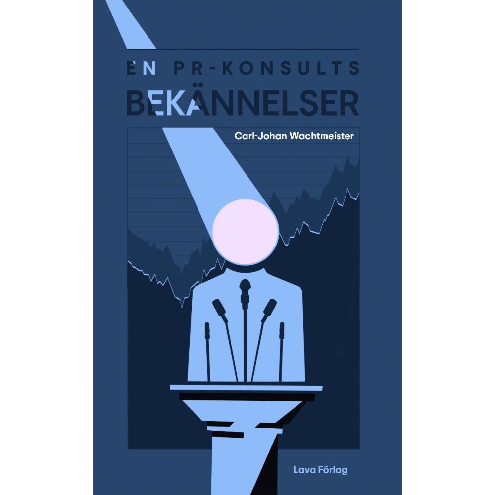 Carl Johan Wachtmeister En PR-konsults bekännelser (bok, danskt band)