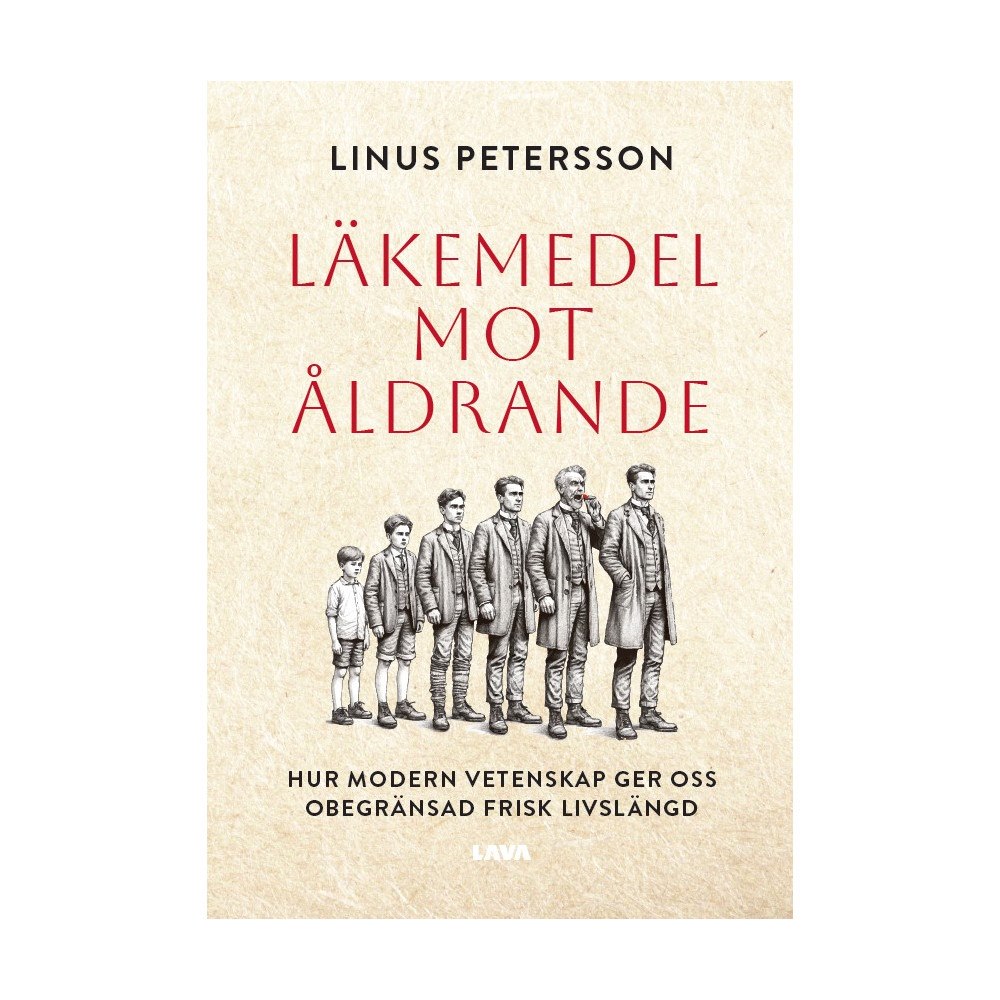 Linus Petersson Läkemedel mot åldrande : hur modern vetenskap ger oss obegränsad frisk livslängd (bok, danskt band)