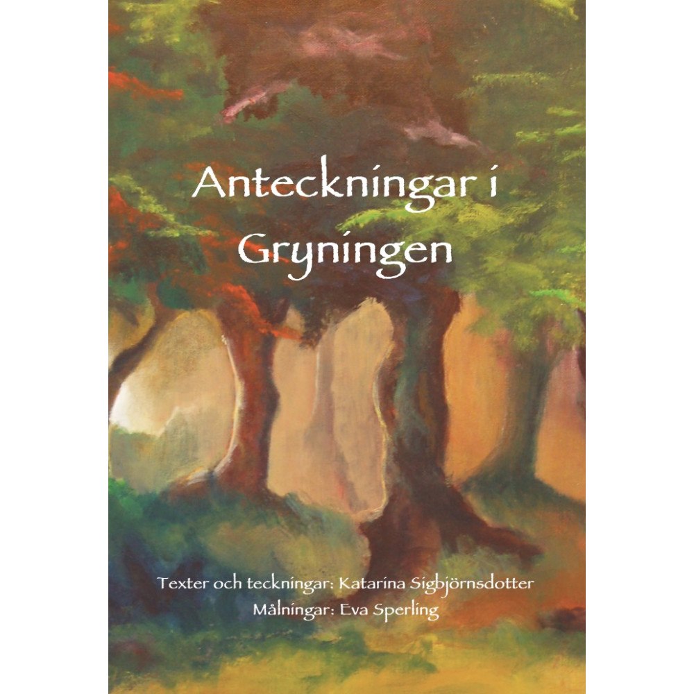 Katarina Sigbjörnsdotter Anteckningar i gryningen (bok, danskt band)