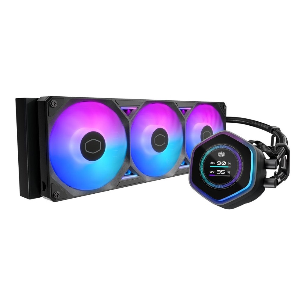 Cooler Master Cooler Master MasterLiquid 360 Atmos II LCD - kylsystem med vätska till processorn