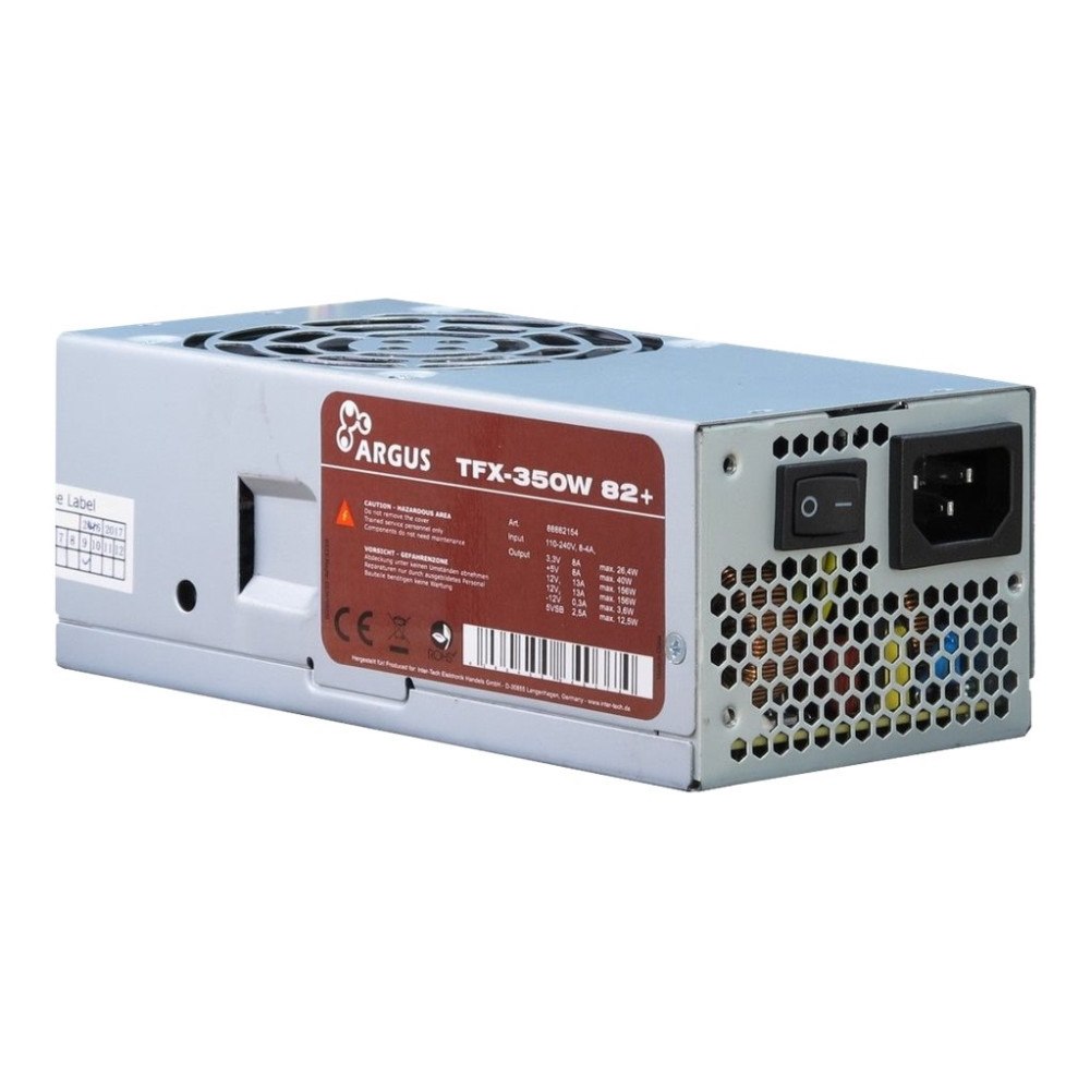 Inter-Tech Elektronik Handels Argus TFX-350W - nätaggregat - 350 Watt