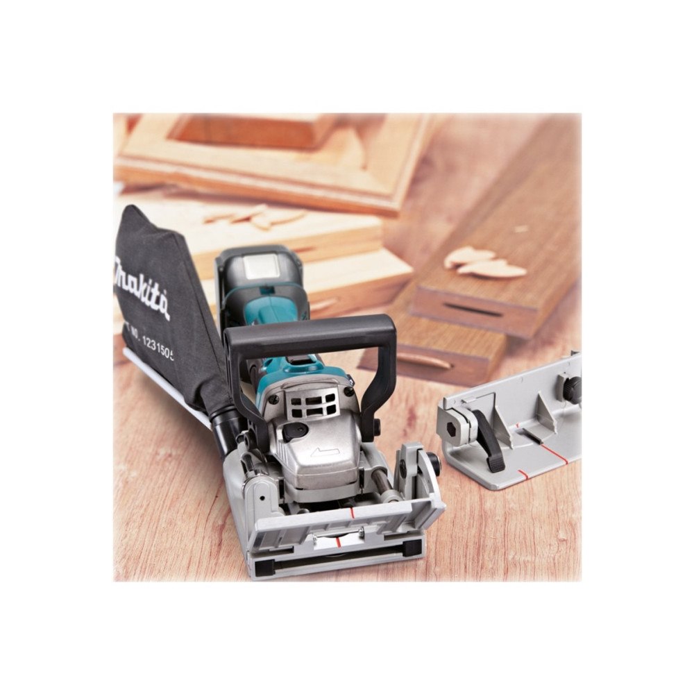 Makita Makita DPJ180 - biscuit joiner - sladdlös - 100 mm - inget batteri