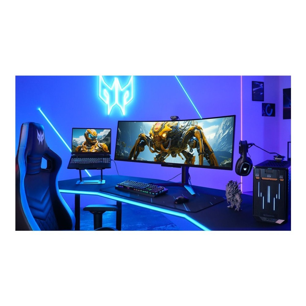 Acer Acer Predator X49 Xbmipphuzx - X-Series - OLED-monitor - böjd - 49" - HDR