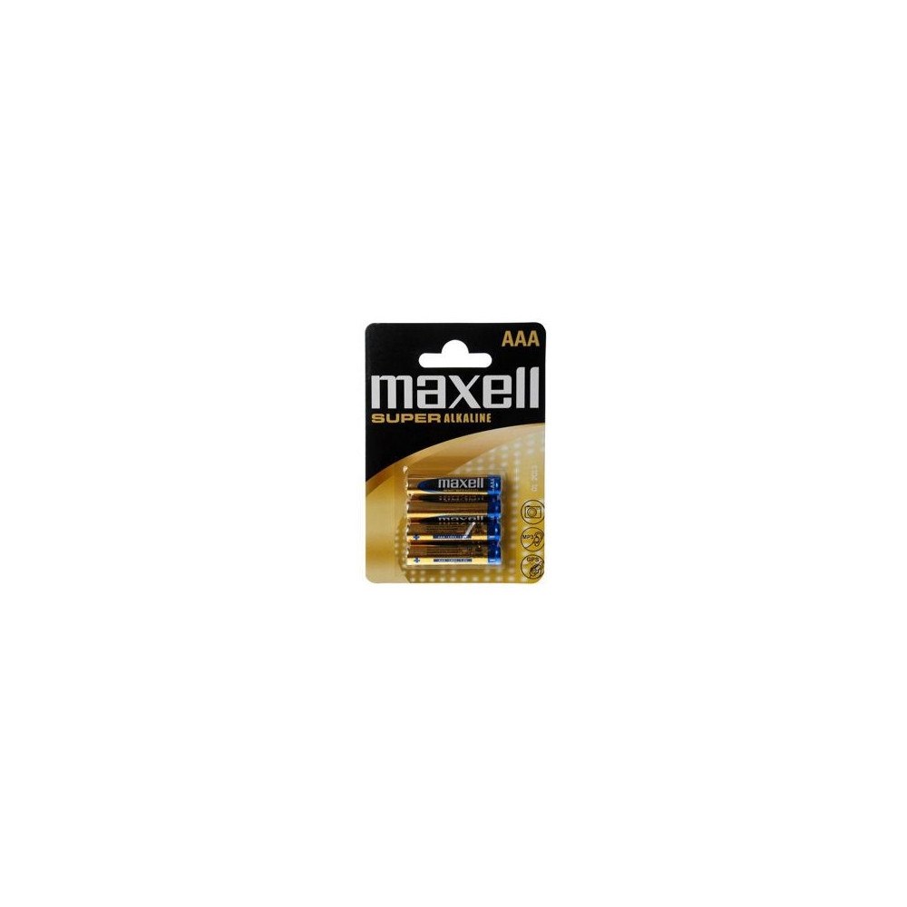 Maxell Maxell Super Alkaline LR03 batteri - 4 x AAA - alkaliskt