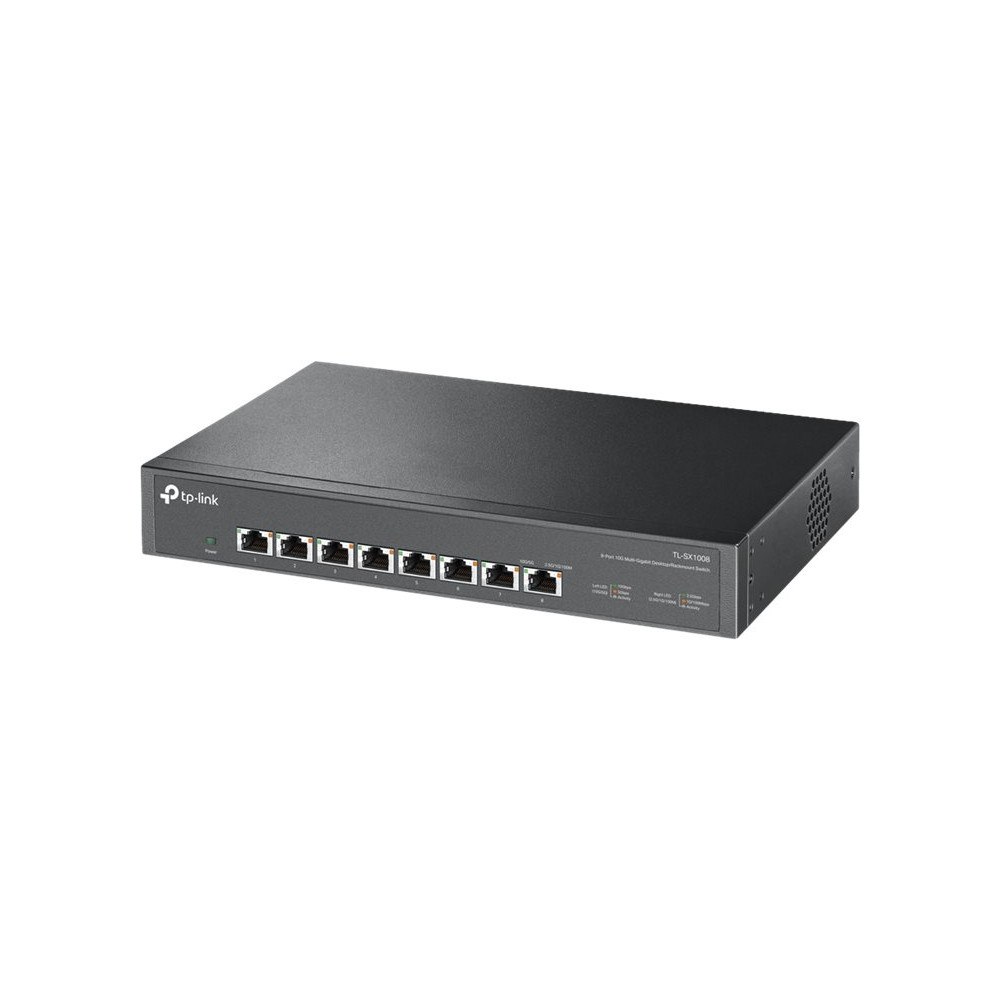 TP-LINK Technologies TP-Link TL-SX1008 V1 - switch - 8 portar - rackmonterbar