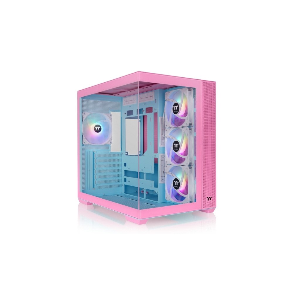 Thermaltake Thermaltake View 380 TG ARGB, Midi Tower, PC, Vit, ATX, micr...