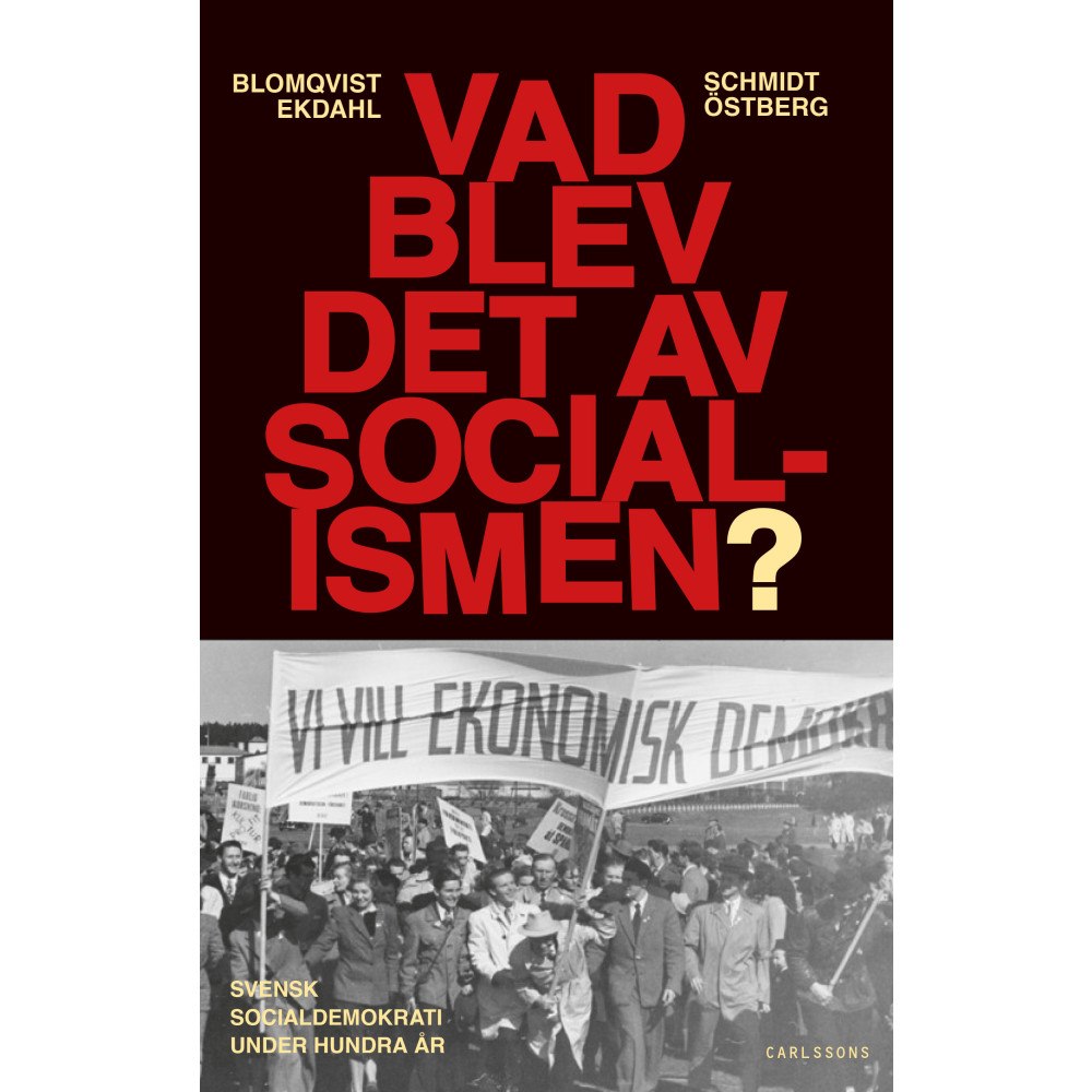 Håkan Blomqvist Vad blev det av socialismen? : Svensk socialdemokrati under hundra år (bok, danskt band)