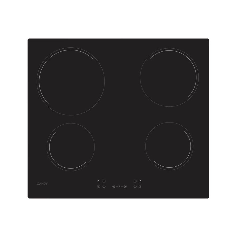 Candy Candy CH64CCB/4U2 keramisk häll - 59 cm - svart - keramik