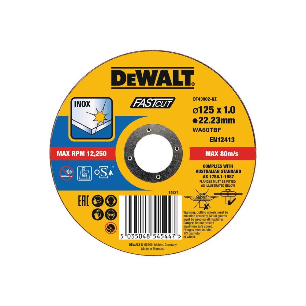 DeWalt DeWALT DT43902-QZ - skärskiva - för metall, betong