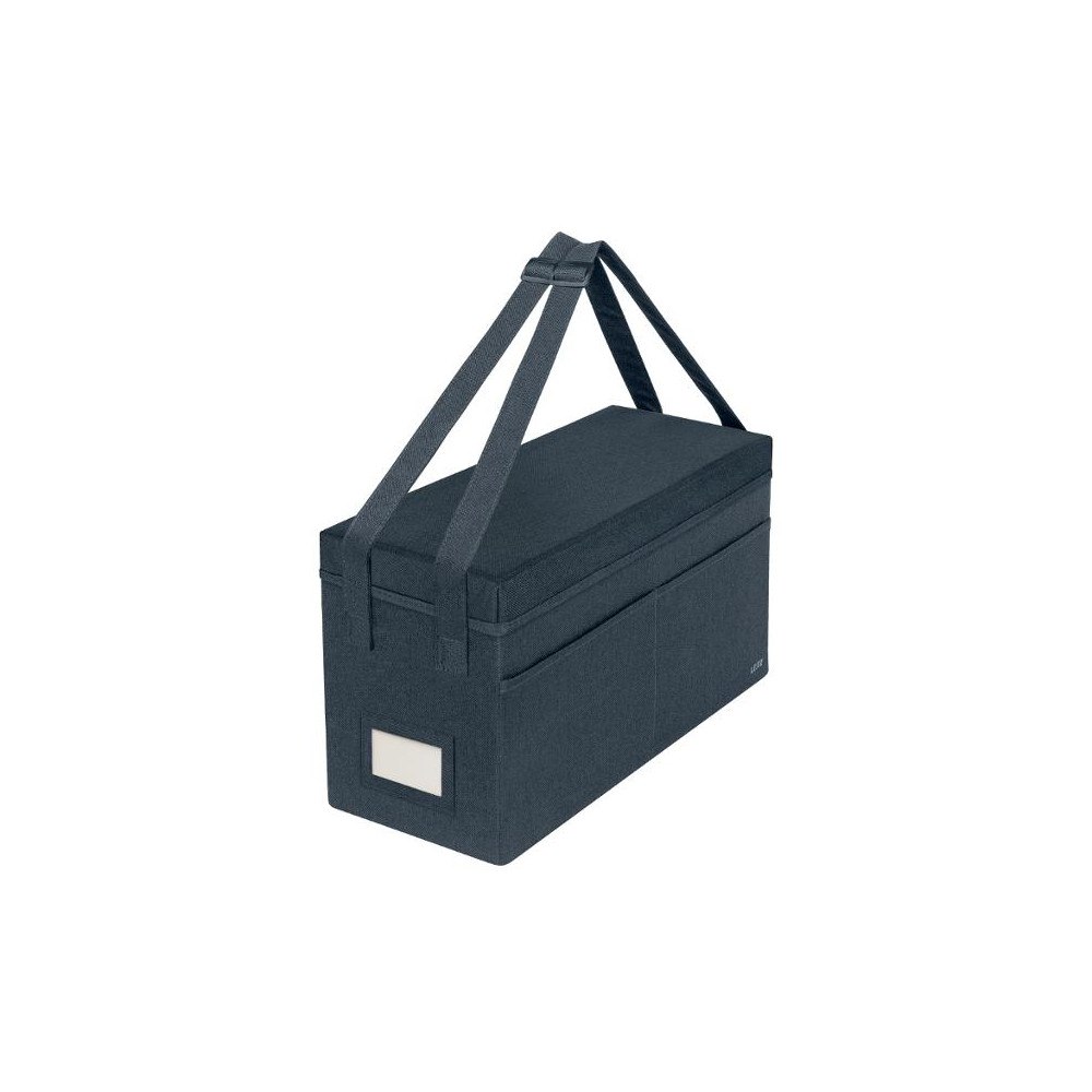 LEITZ Förvaringsväska LEITZ tyg lock mörkgrå