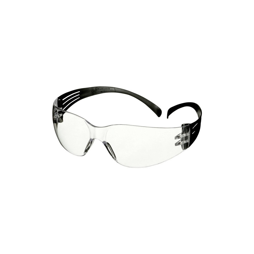 3M 3M SecureFit 100 skyddsglasögon SF101AF-BLK-EU svarta stänge...