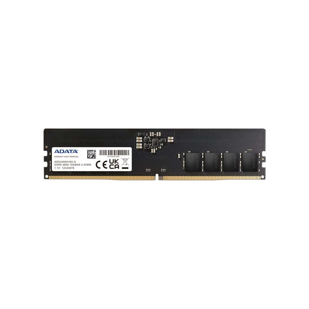 A-Data Technology ADATA - DDR5 - modul - 16 GB - DIMM 288-pin / PC5-38400 - ej buffrad