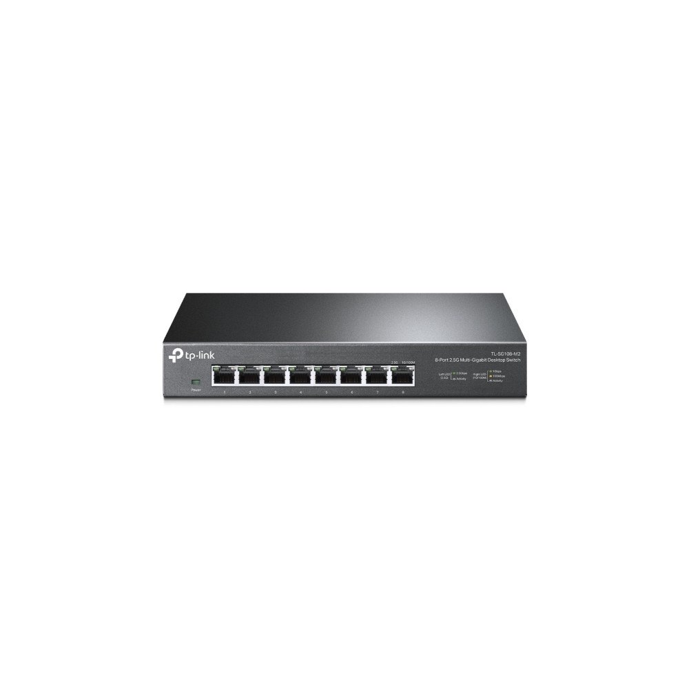 TP-LINK TP-Link TL-SG108-M2 - V1 - switch - 8 portar - ohanterad