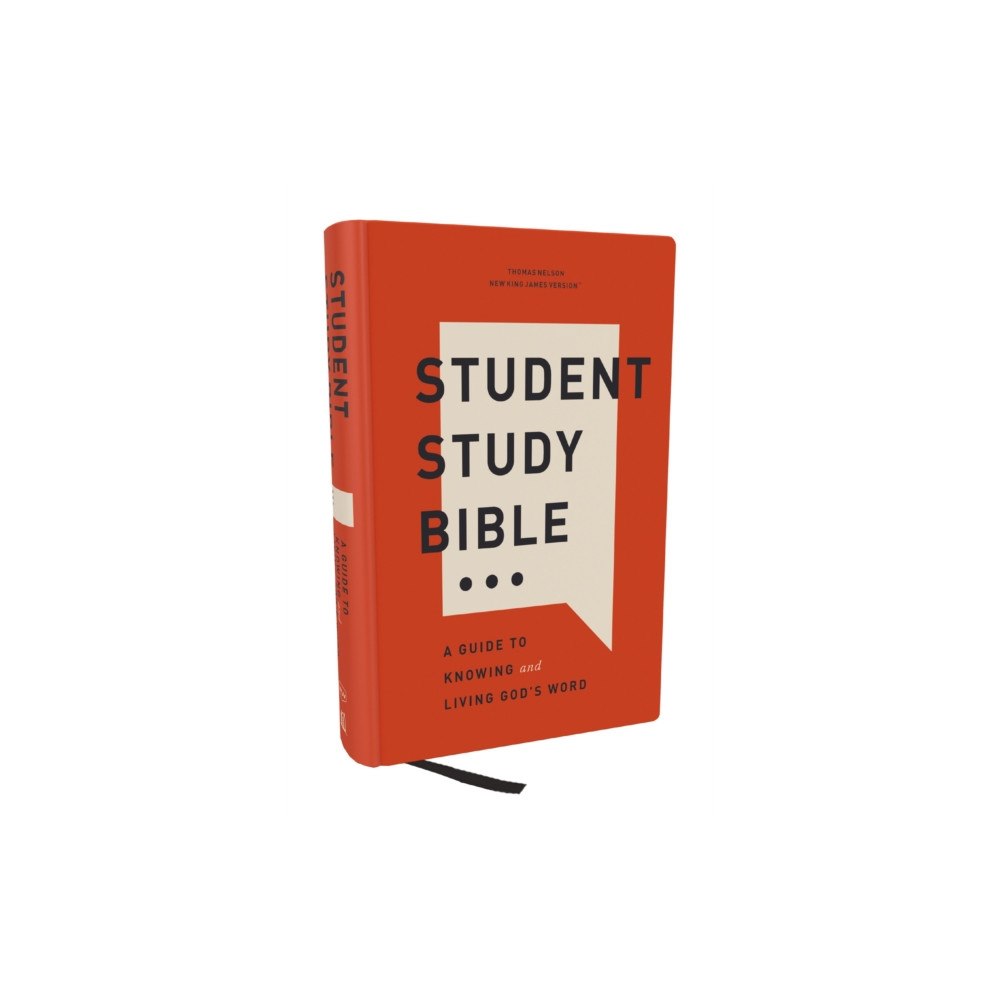 Thomas nelson publishers Student Study Bible: A Guide to Knowing and Living God’s Word (NKJV, Hardcover, Red Letter, Comfort Print) (inbunden, en...