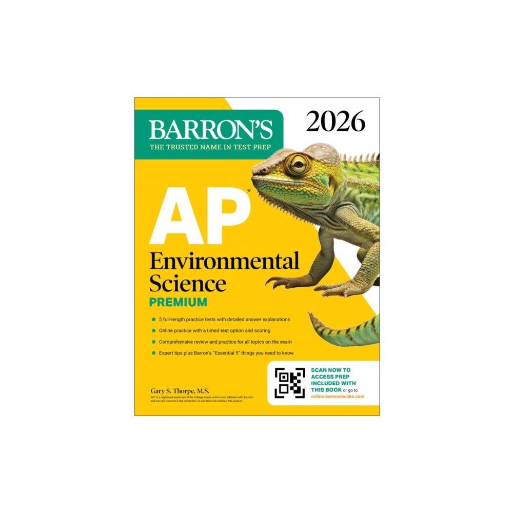 Kaplan Publishing AP Environmental Science Premium, 2026: Prep Book With 5 Practice Tests + Comprehensive Review + Online Practice (häftad...