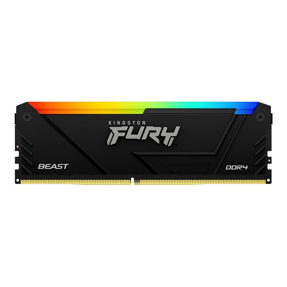Kingston Technology Kingston FURY Beast RGB - DDR4 - modul - 16 GB - DIMM 288-pin / PC4-28800 - ej buffrad