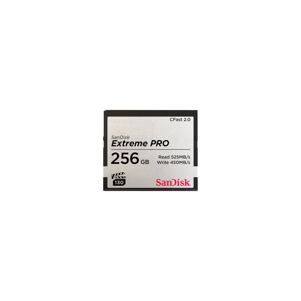 SANDISK SanDisk Extreme Pro - flash-minneskort - 256 GB - CFast 2.0
