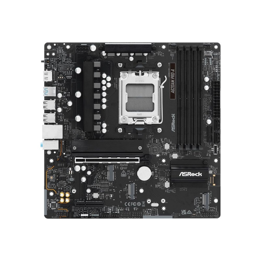ASRock ASRock A620AM PRO-A - moderkort - micro ATX - Socket AM5 - AMD A620A