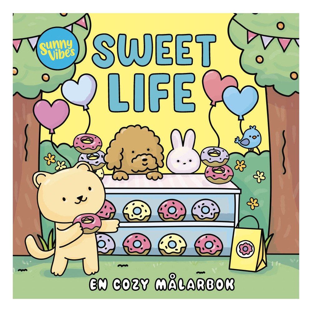 Tukan Förlag Målarbok : Cozy Sweet Life