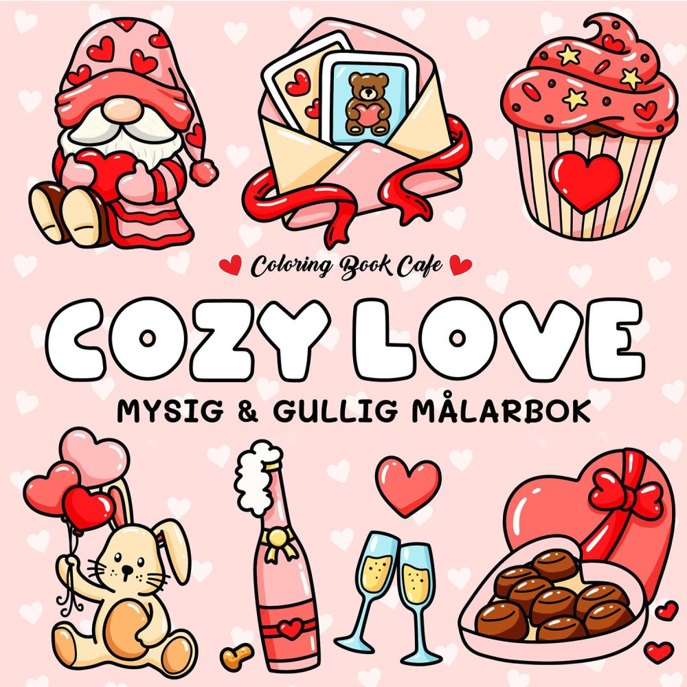 Legind Målarbok : Cozy Love