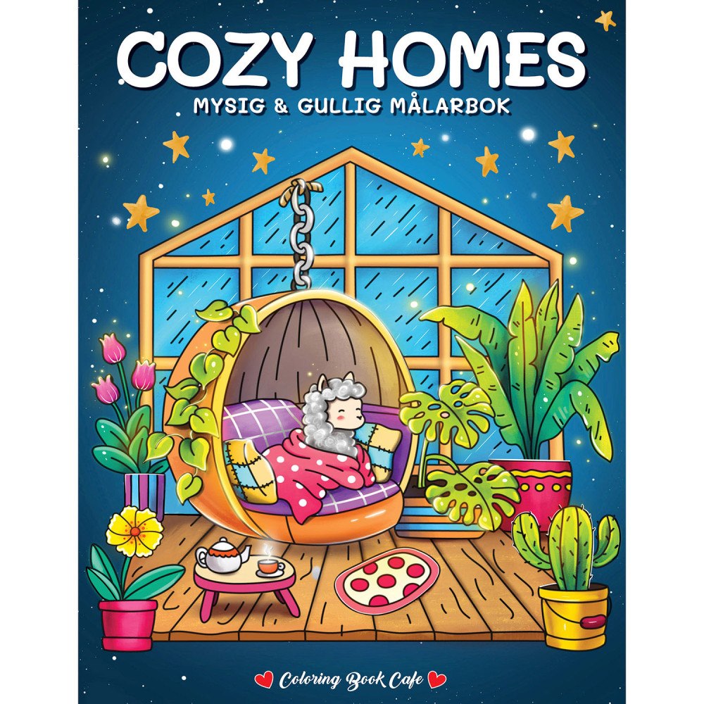 Legind Målarbok : Cozy Homes