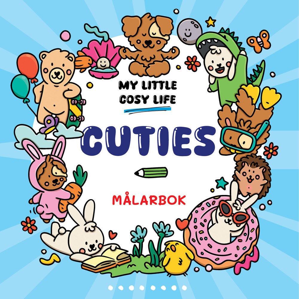 Legind Målarbok : Cozy Cuties