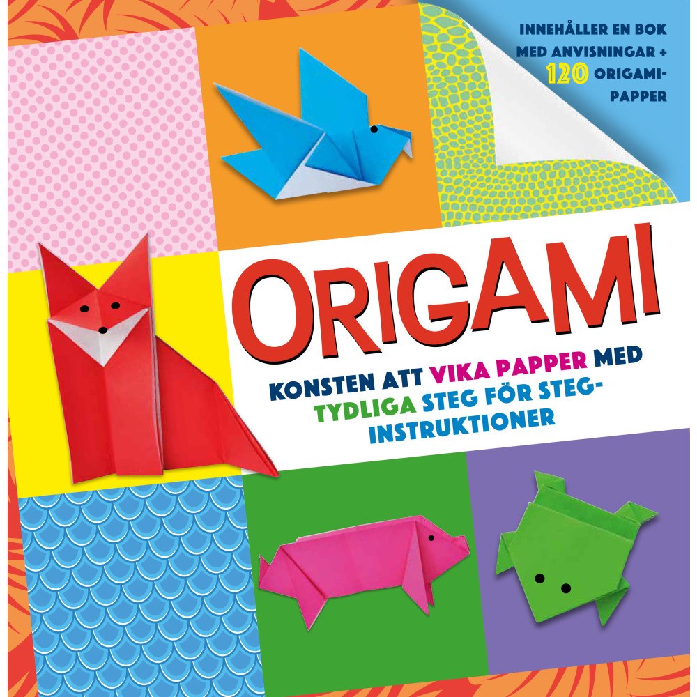 Barthelson Förlag Origami : konsten att vika papper (häftad)