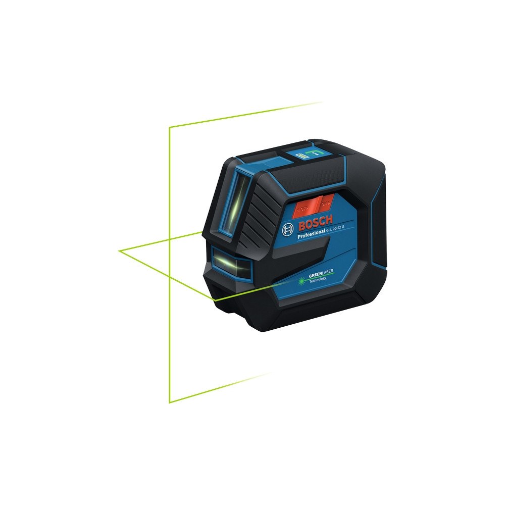 Bosch Bosch GLL 20-22 G, 20 m, 0,3 mm/m, 4°, 4 s, Horisontell / Ve...