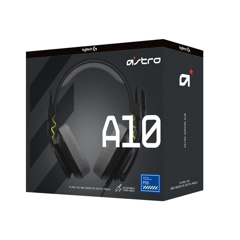 Logitech ASTRO Gaming A10 Gen 2 - headset - 3,5 mm kontakt
