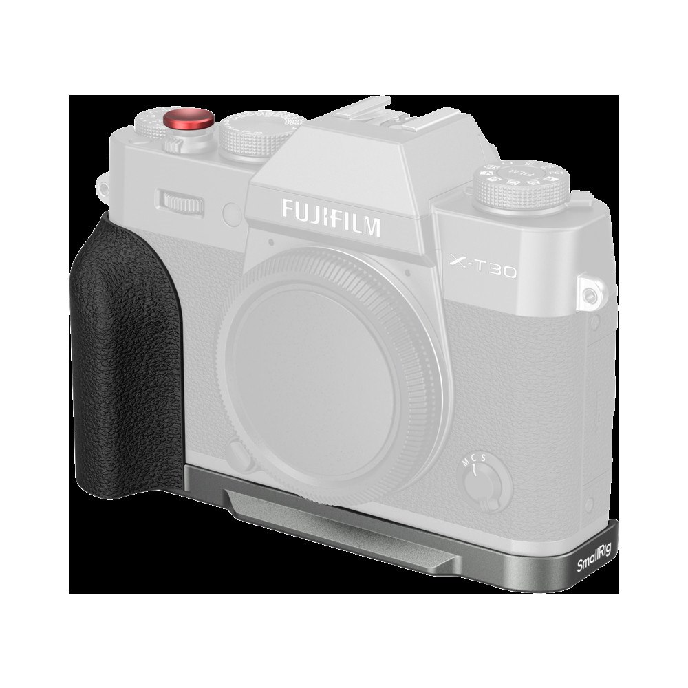 SMALLRIG SmallRig 5665 L-Shaped Mount Plate w Silicone Handle for FUJIFILM X-T30 / T30 II / T30 III Charcoal
