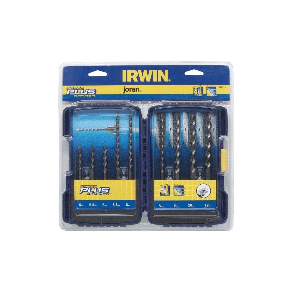 IRWIN IRWIN HAMMARBOR SET SDS+ 10STK5/5 .5/6.0 mm x110, 5.5/6/8/10...