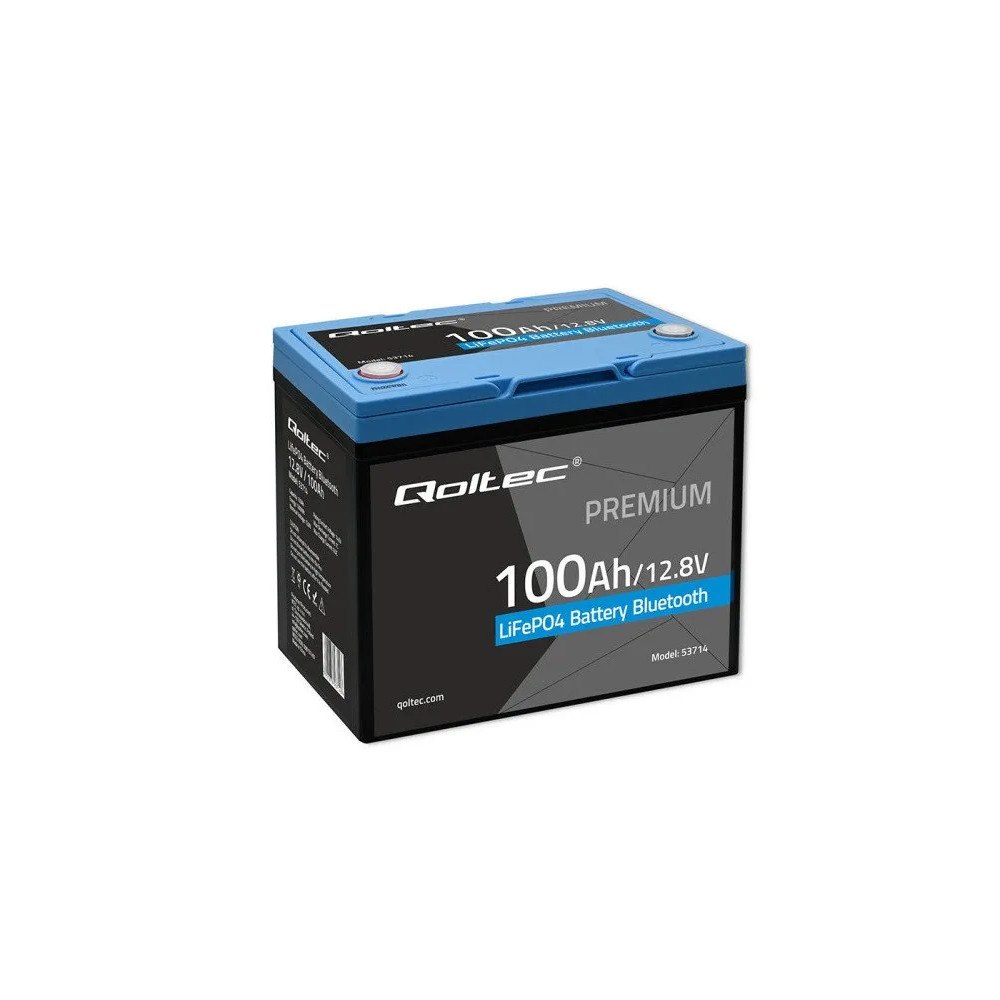 Qoltec Qoltec Akumulator LiFePO4 Litowo-Żelazowo-Fosforanowy | 12.8...
