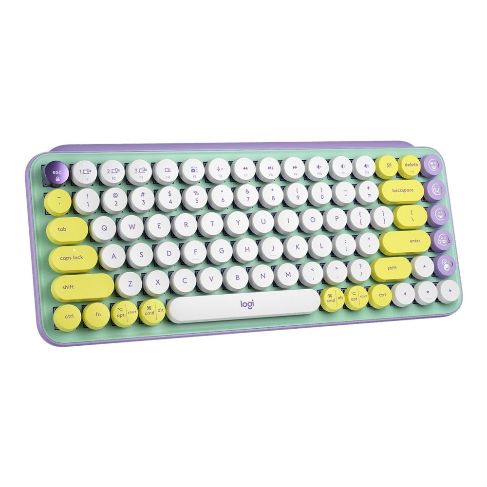 Logitech Logitech POP Keys - tangentbord - QWERTY - hela norden - daydream Inmatningsenhet