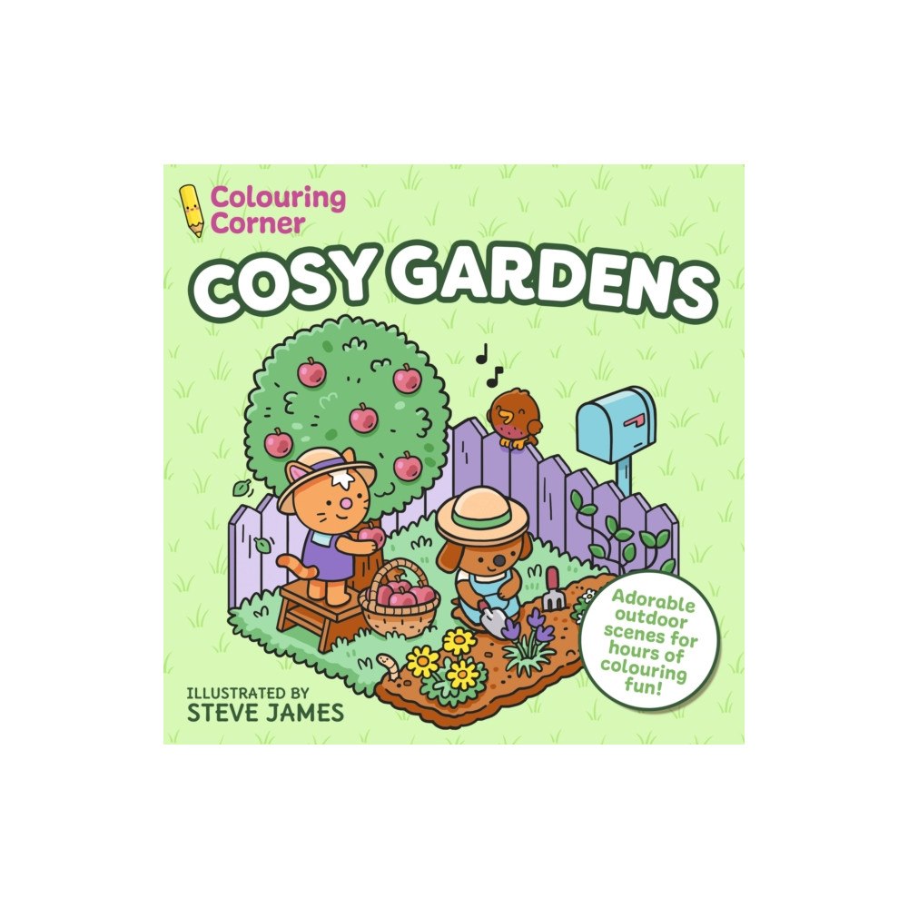 Arcturus publishing ltd Colouring Corner: Cosy Gardens (häftad, eng)