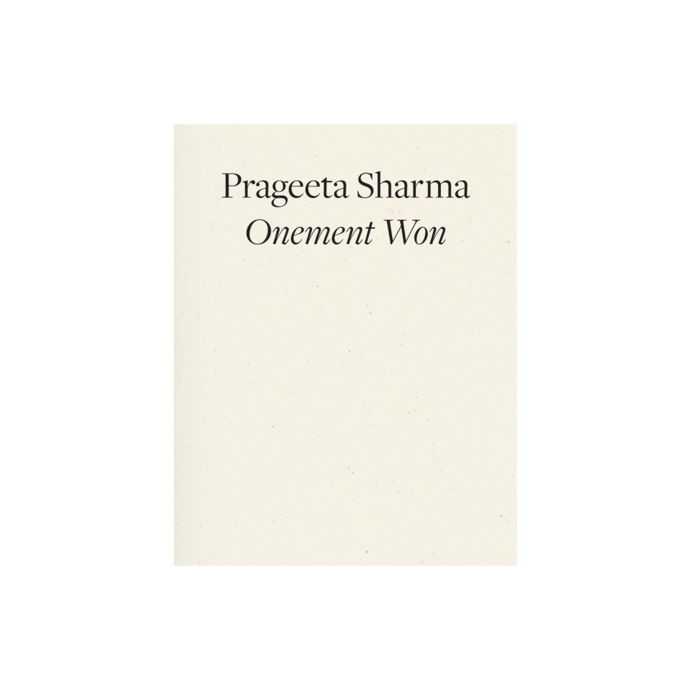 Wave Books Onement Won (häftad, eng)