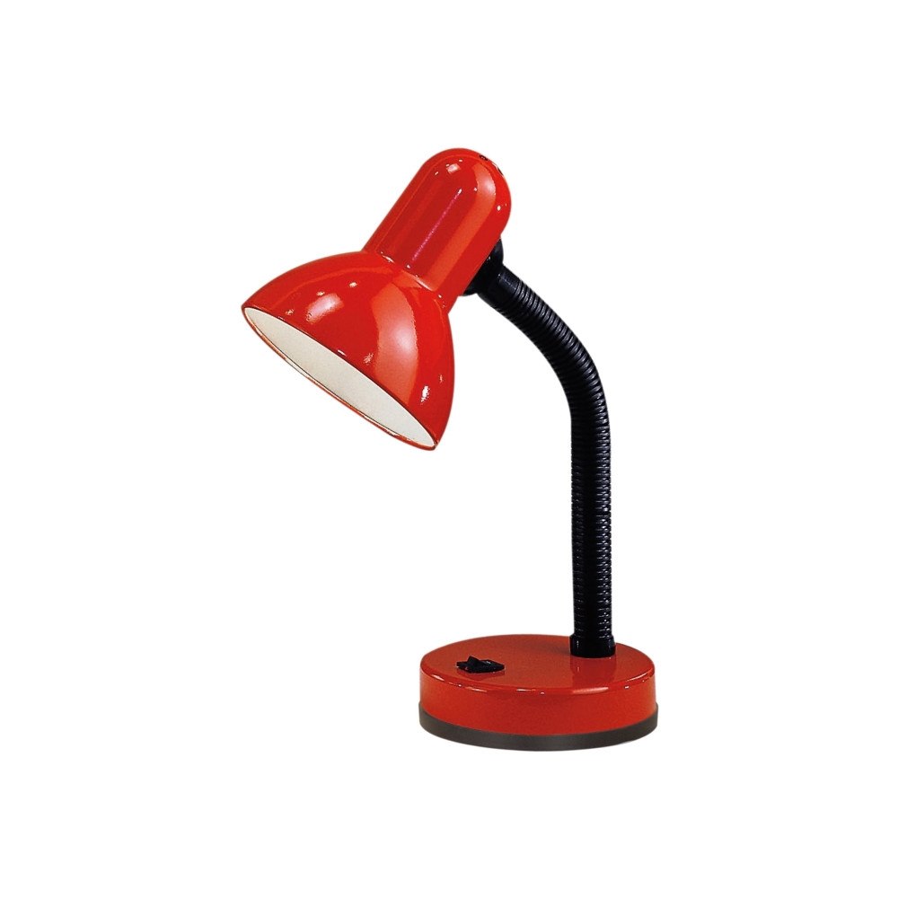 EGLO Eglo Basic - skrivbordslampa - E27 - röd