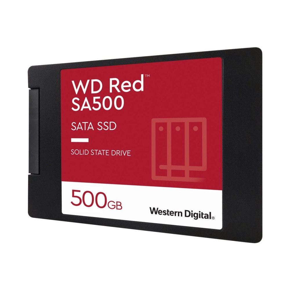 Western Digital WD Red SA500 WDS500G1R0A - SSD - 500 GB - SATA 6Gb/s