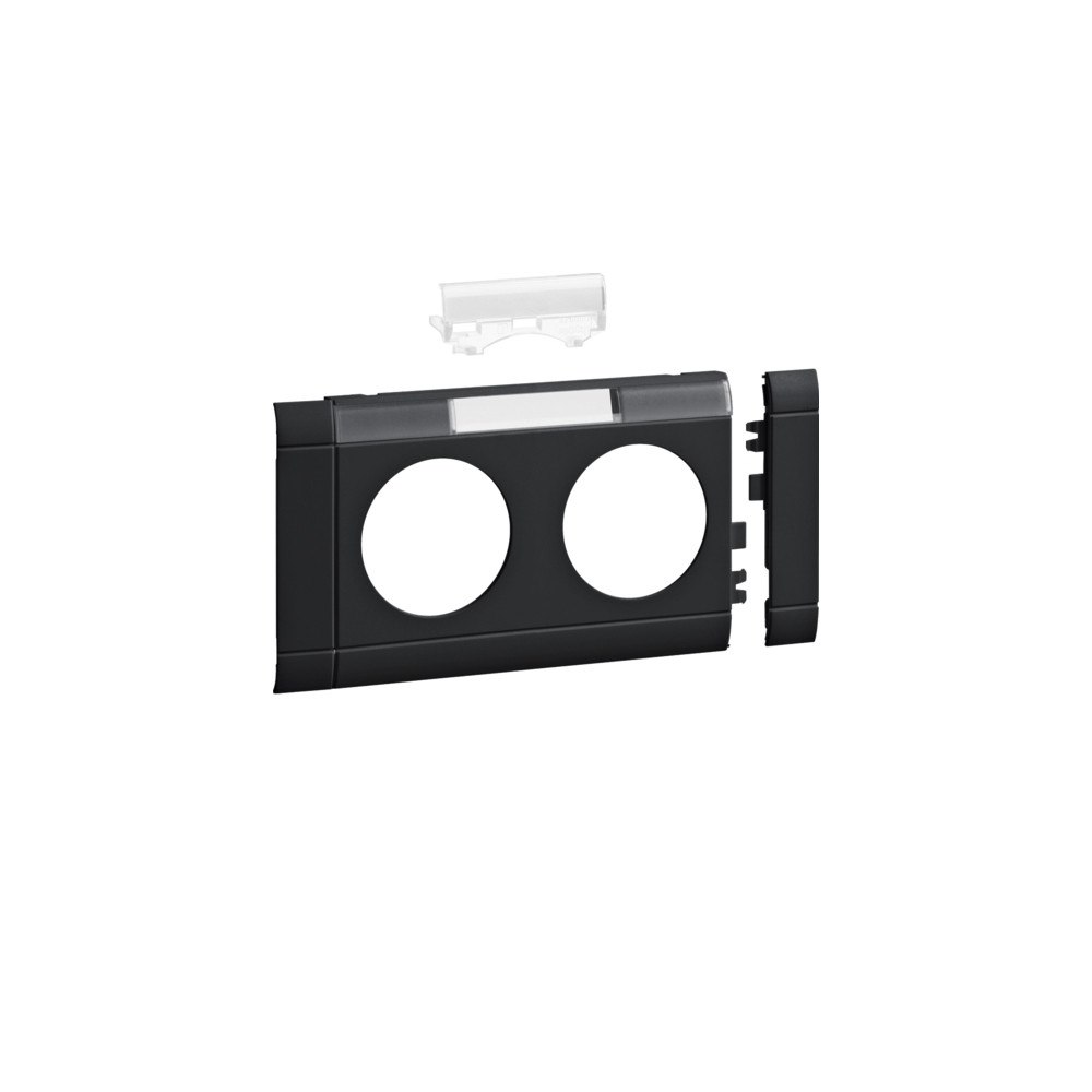 Hager Hager GB080219011, Svart, Akrylnitrilbutadienstyren (ABS), H...