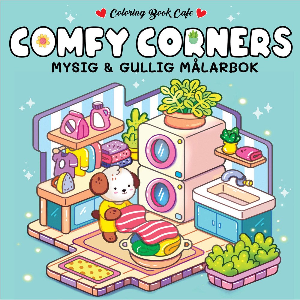 Legind Målarbok : Cozy Comfy Corners