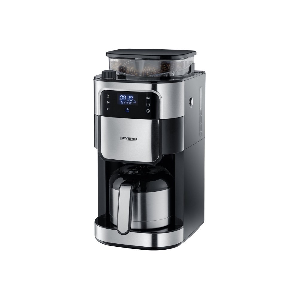 SEVERIN Elektrogeräte GmbH SEVERIN KA 4814 - kaffemaskin - borstat stål/svart
