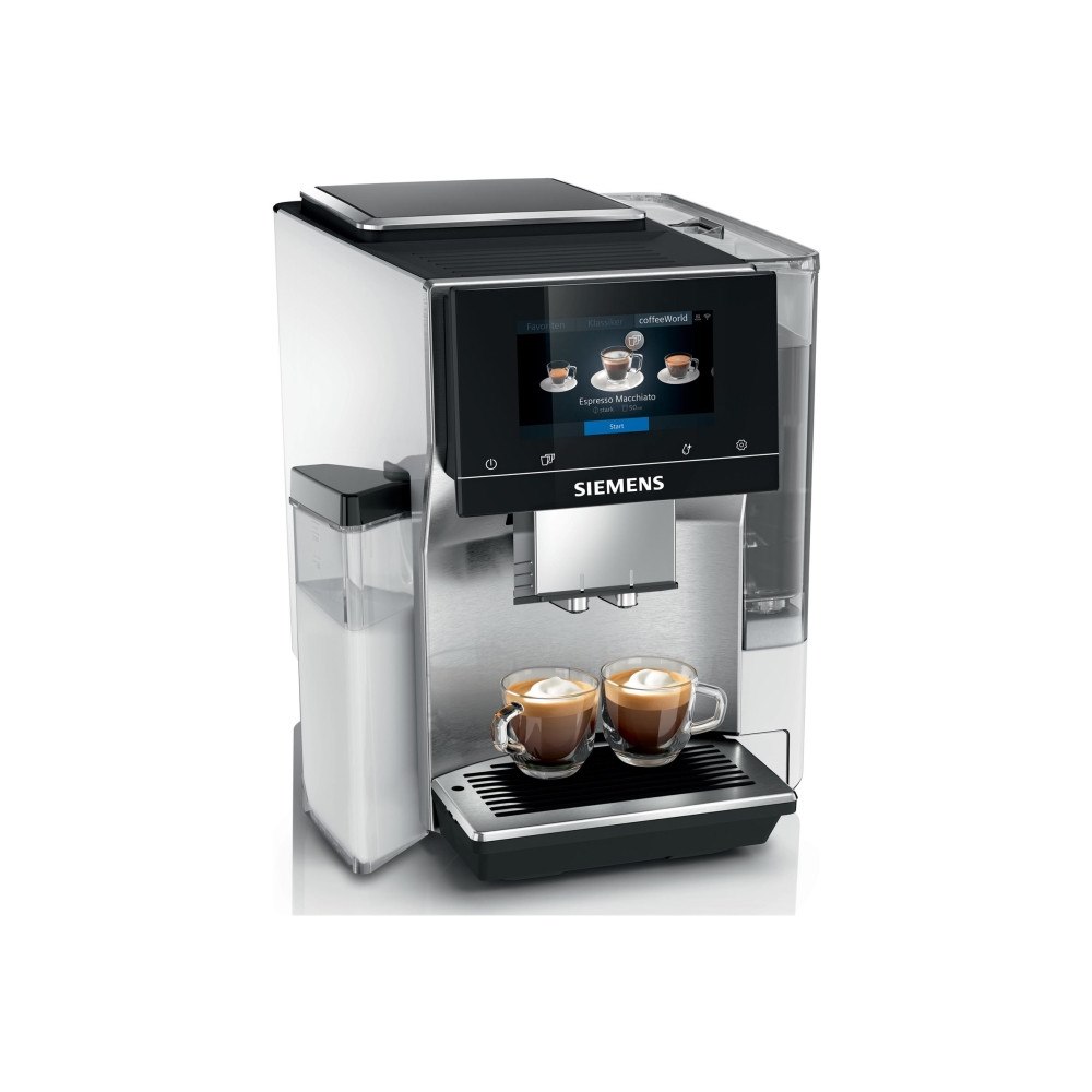 Siemens Siemens EQ.700 integral TQ715R03 - automatisk kaffekokare med mjölkskummare - 19 bar - rostfritt stål